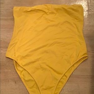 Off-the-shoulder bodysuit